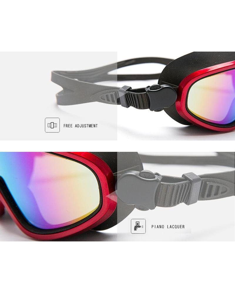 Color Large Frame Swimming Goggles - Techwear Official