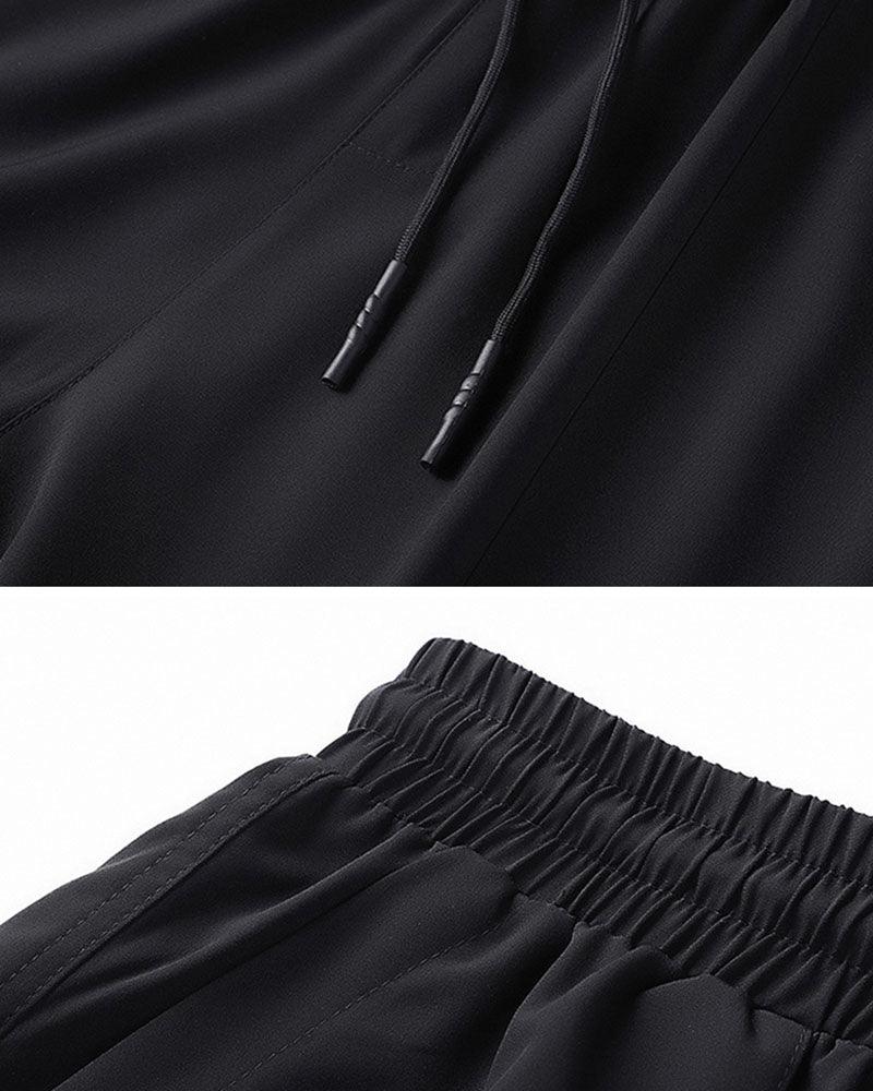 Summer Song Ice Silk Wide Leg Pants - Techwear Official