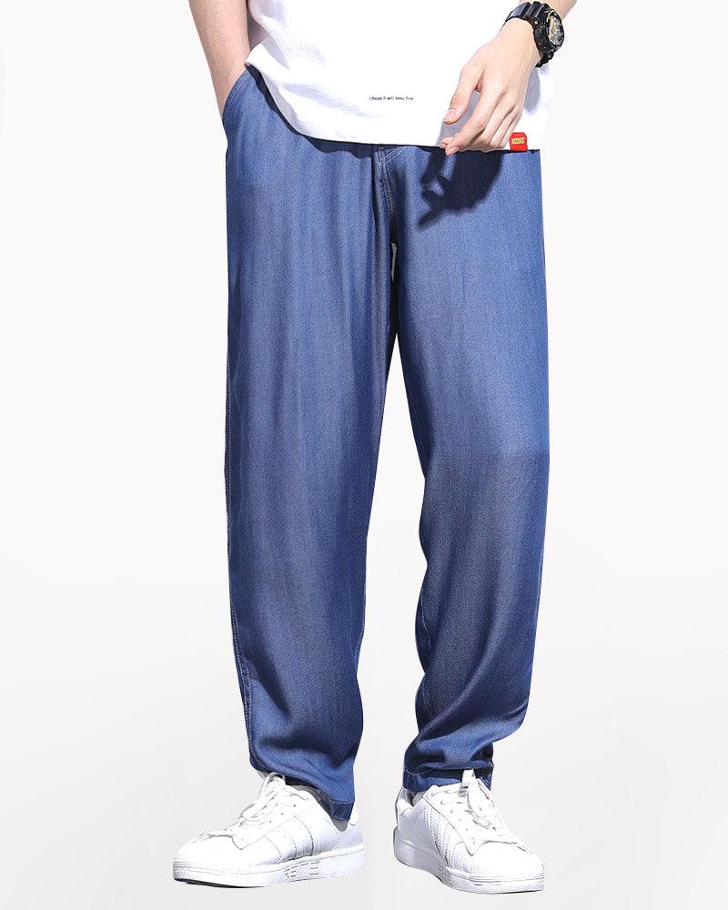 Ice Silk Pants,Summer Pants, jogger pants,techwear pants,mens streetwear outfits