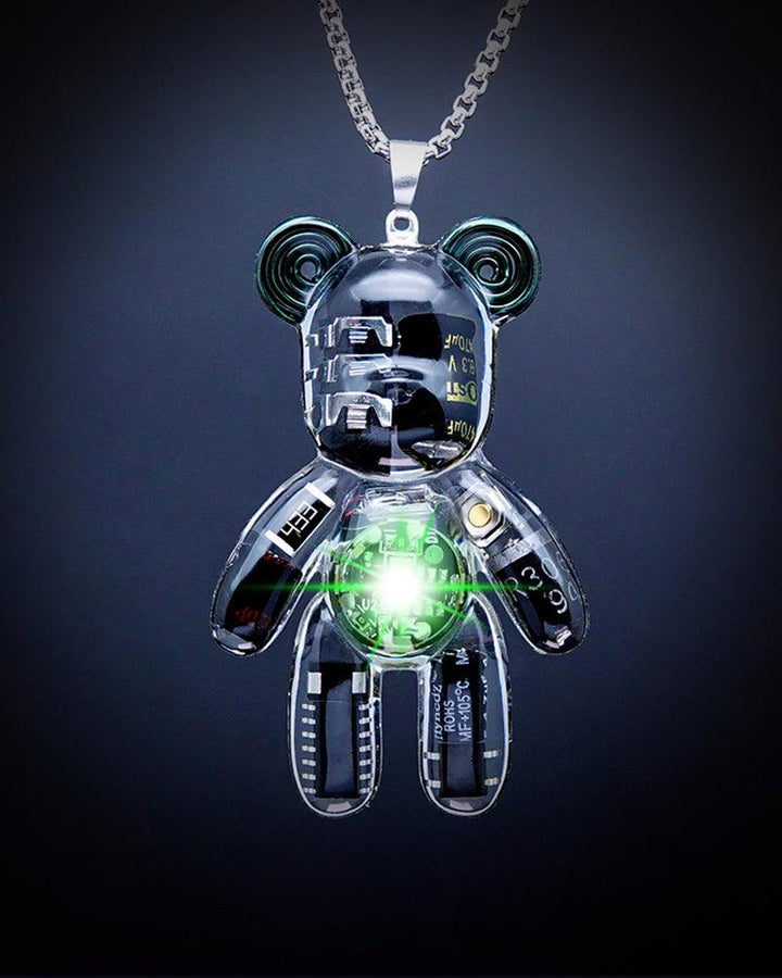 Cyberbear Mechanical Luminous Necklace - Techwear Official