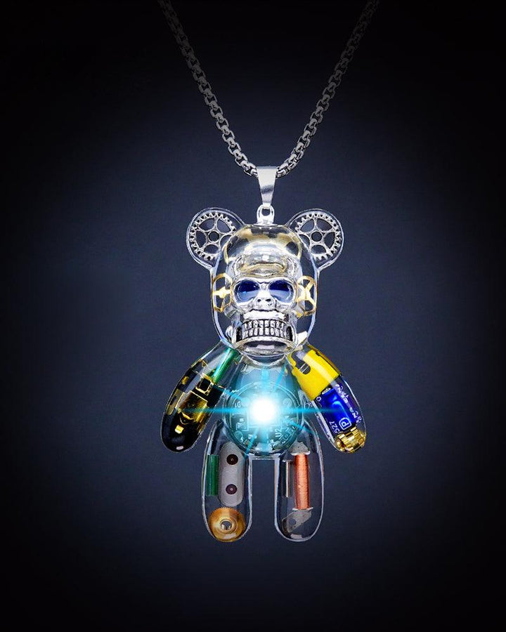 Cyberbear Mechanical Luminous Necklace - Techwear Official
