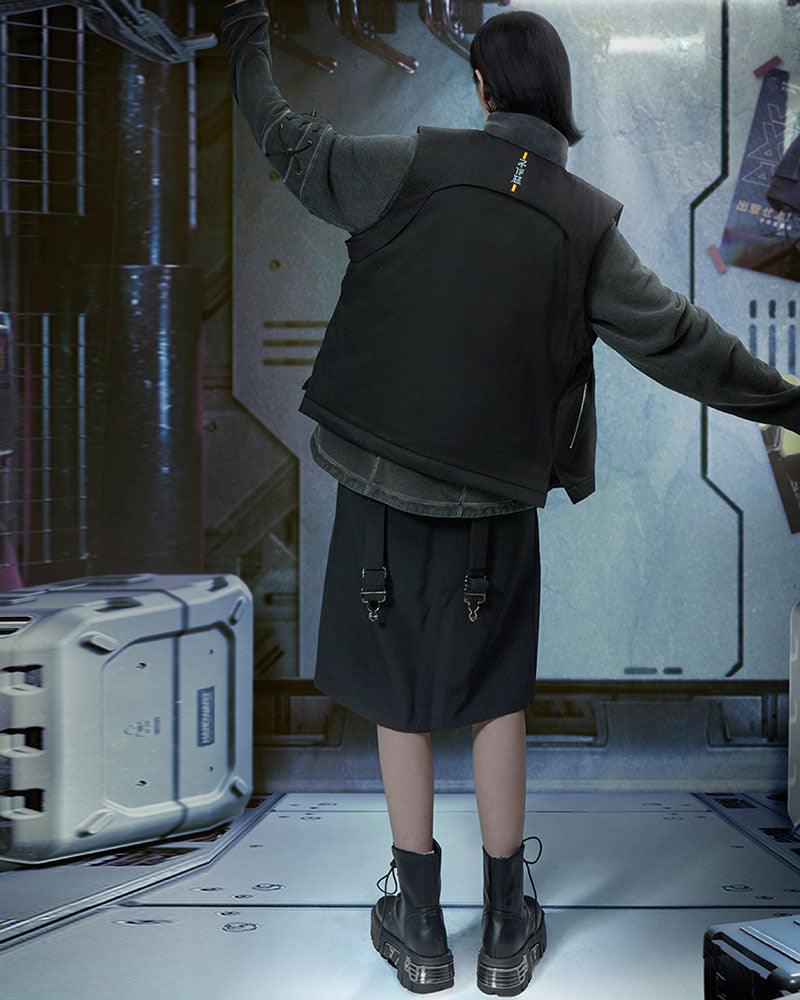 Cyberpunk Functional Thermal Vest - Techwear Official