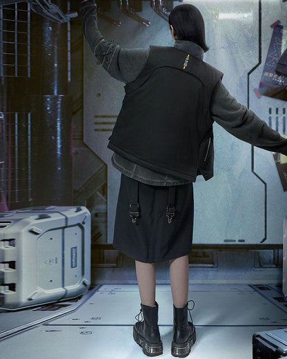 Cyberpunk Functional Thermal Vest - Techwear Official
