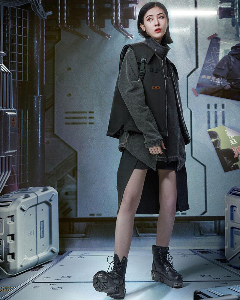 Cyberpunk Functional Thermal Vest - Techwear Official
