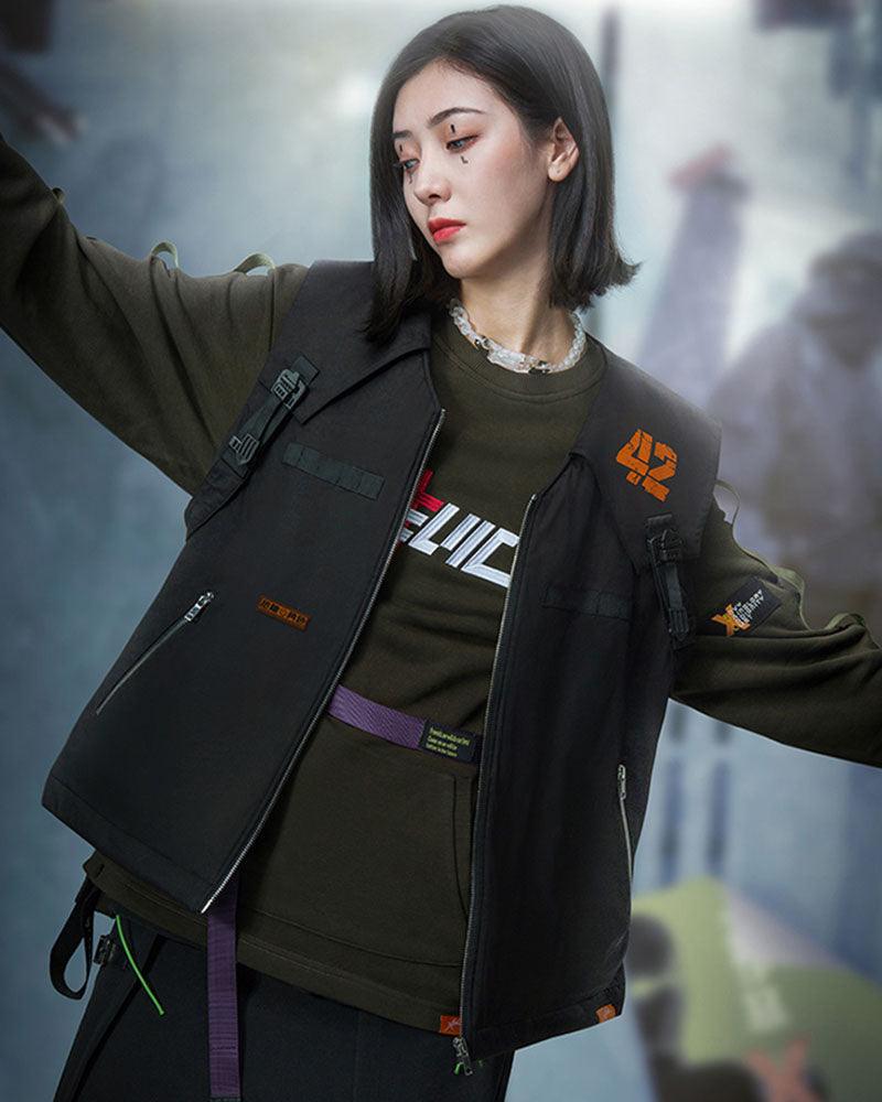 Cyberpunk Functional Thermal Vest - Techwear Official
