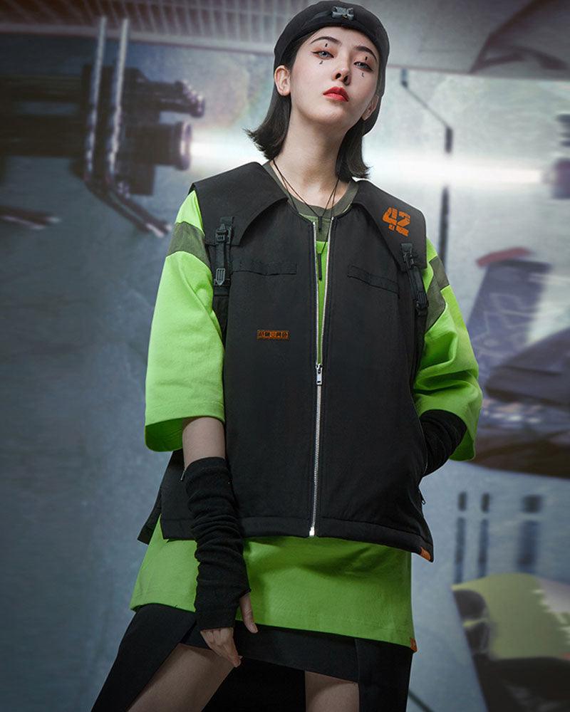 Cyberpunk Functional Thermal Vest - Techwear Official