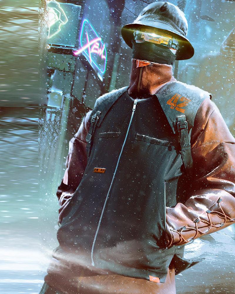 Cyberpunk Functional Thermal Vest - Techwear Official