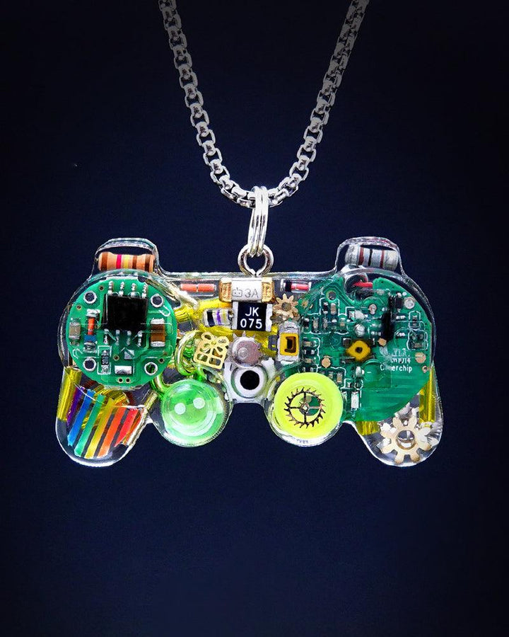 Cyberpunk Gamepad Mechanical Necklace - Techwear Official