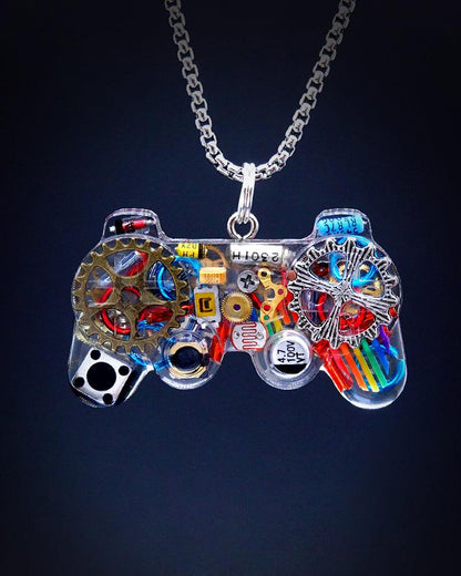 Cyberpunk Gamepad Mechanical Necklace - Techwear Official
