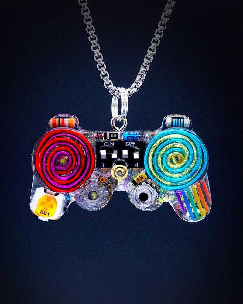 Cyberpunk Gamepad Mechanical Necklace - Techwear Official