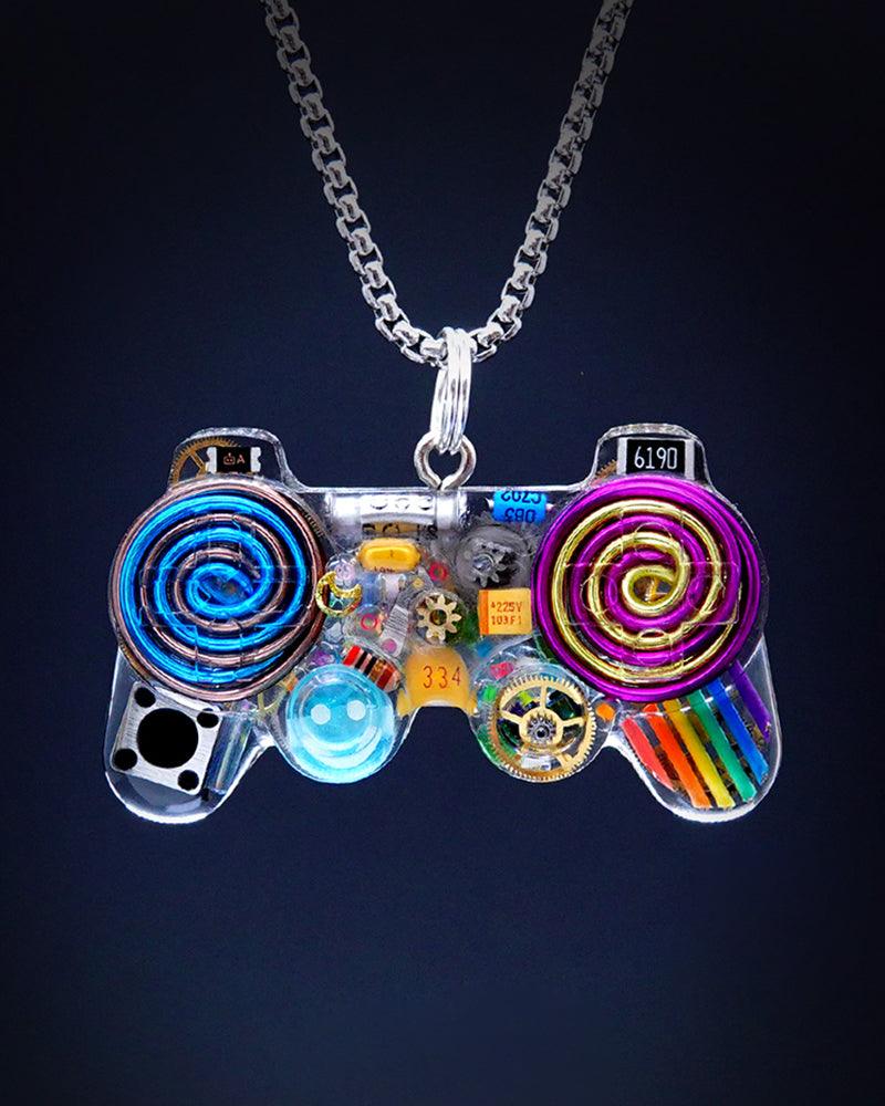 Cyberpunk Gamepad Mechanical Necklace - Techwear Official