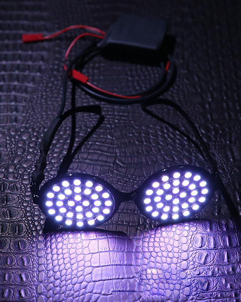 Cyberpunk Led Colorful Dimming Glasses - Techwear Official
