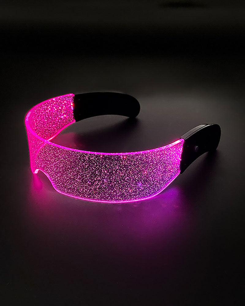 Cyberpunk Party Futuristic Rave Led Glasses – Techwear Official