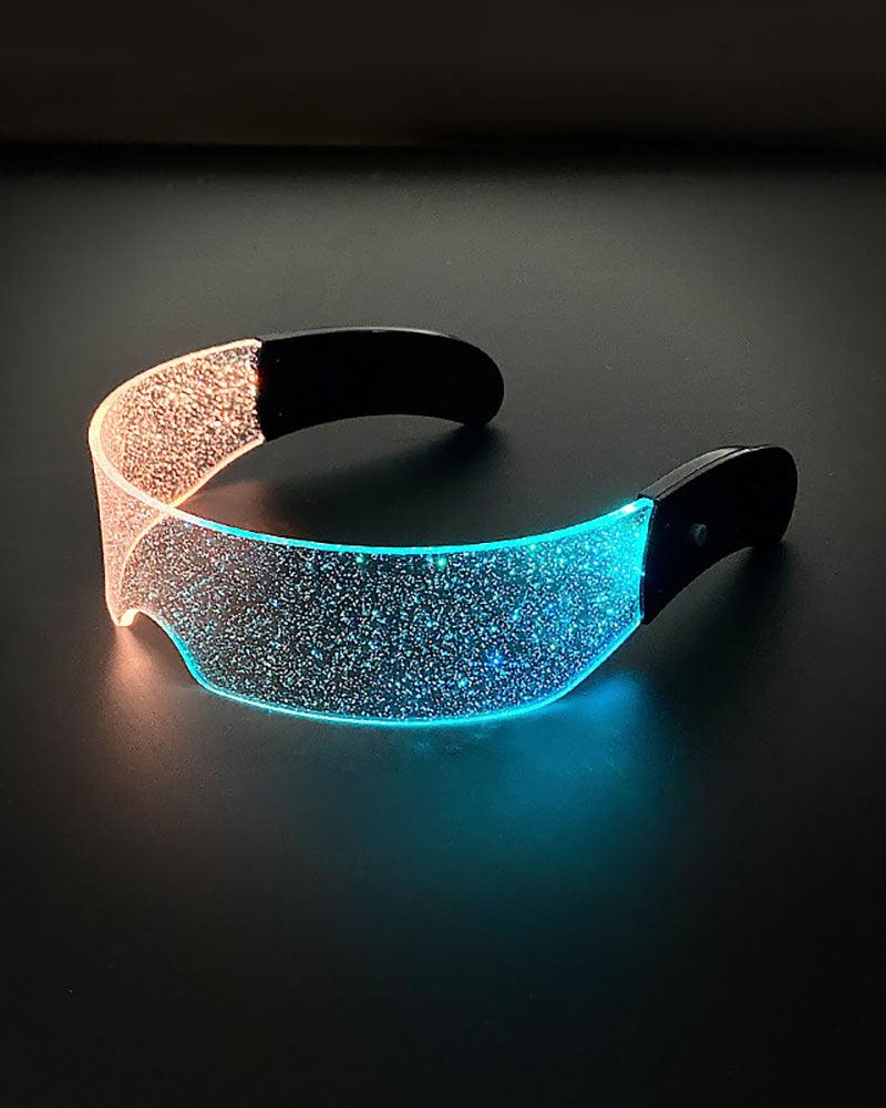 Cyberpunk Party Futuristic Rave Led Glasses – Techwear Official