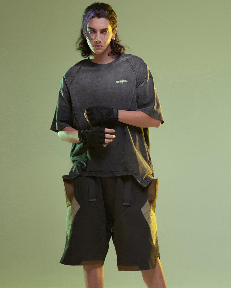 Cyberpunk Luminous Letters T-Shirt - Techwear Official