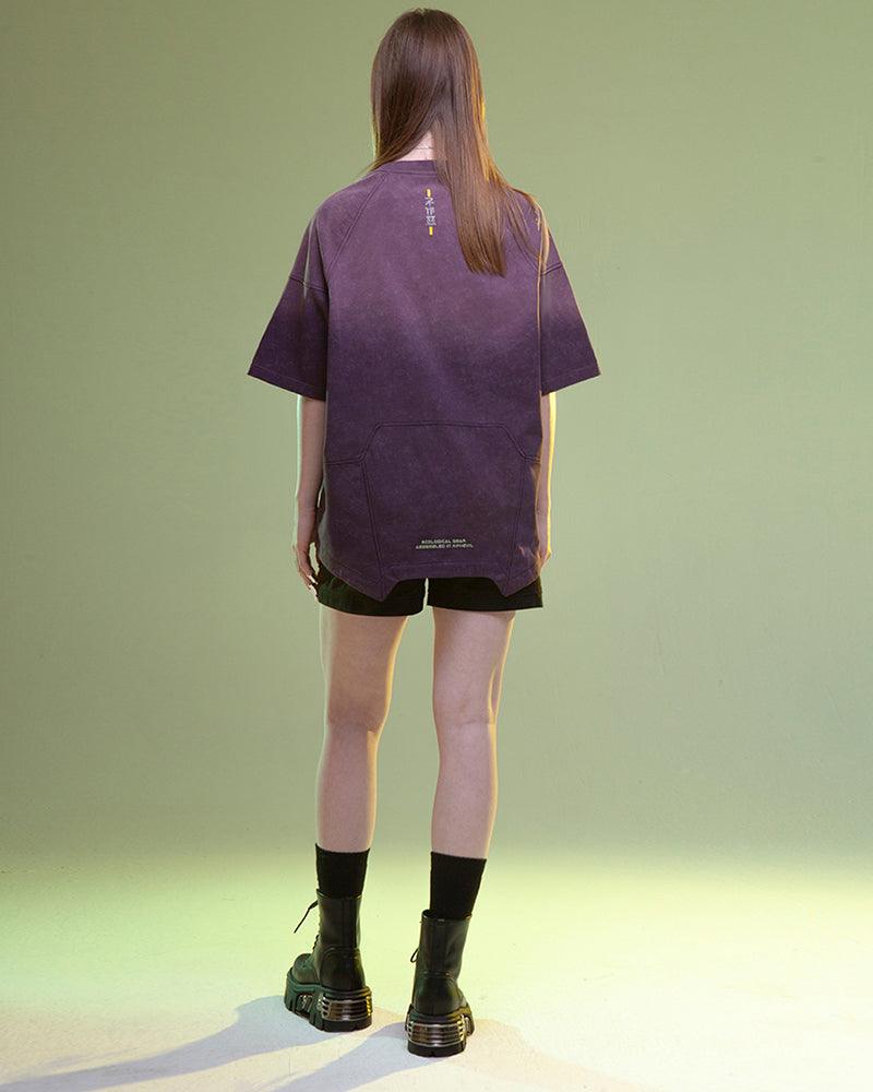 Cyberpunk Luminous Letters T-Shirt - Techwear Official