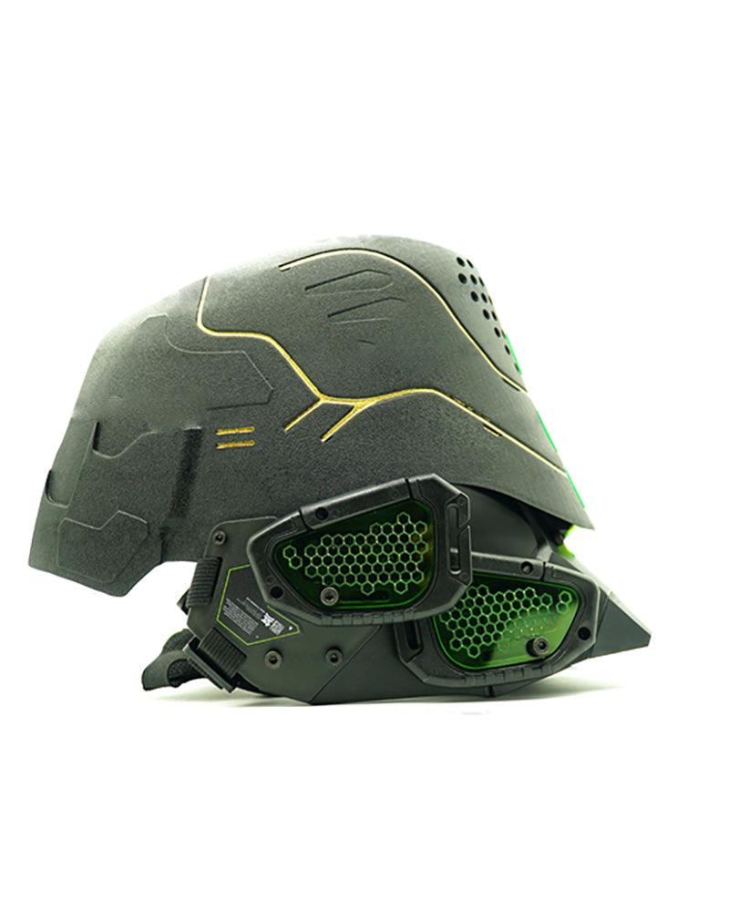 Cyberpunk Mech Ares Mask - Techwear Official