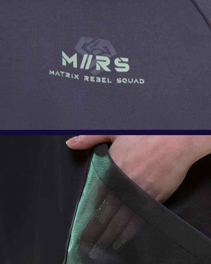 Cyberpunk Mech Patch T-Shirt - Techwear Official