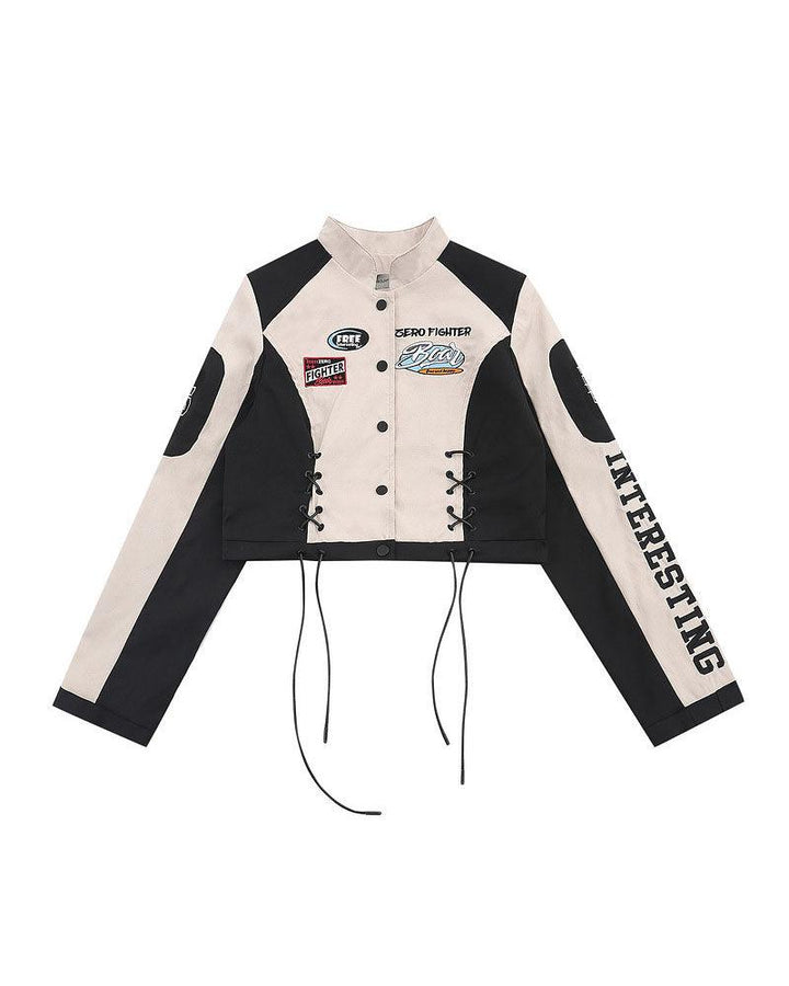 Cyberpunk Racing Jacket Skirt Set - Techwear Official