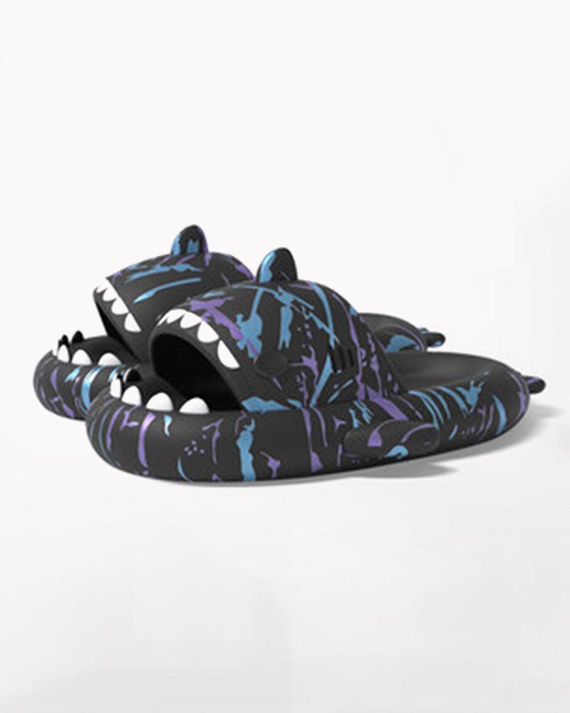 Cyberpunk Shark Cyber Slippers Techwear Official