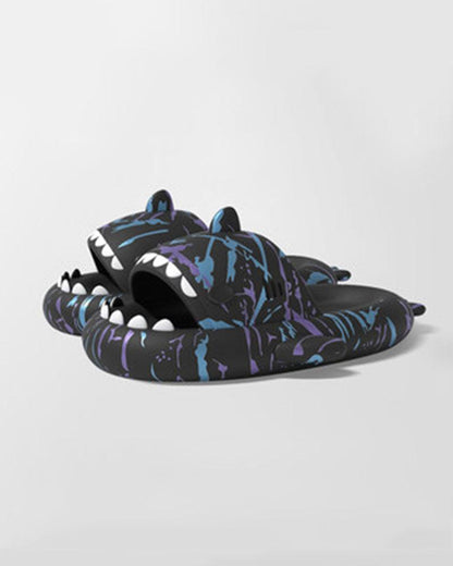 Cyberpunk Shark Slippers - Techwear Official