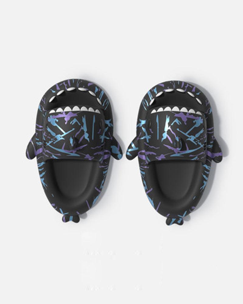 Cyberpunk Shark Slippers - Techwear Official