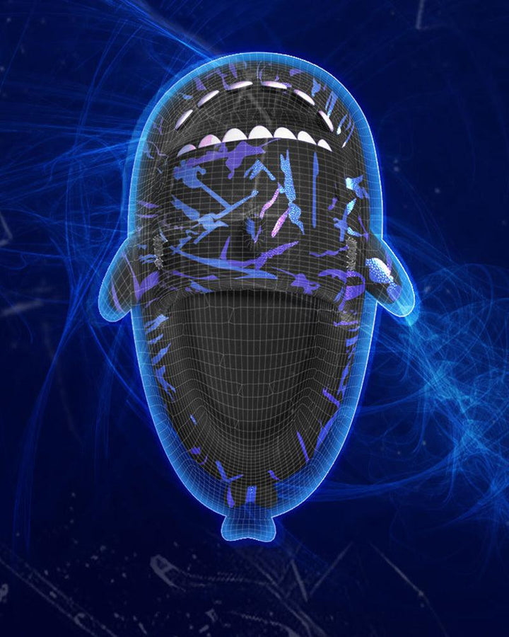 Cyberpunk Shark Slippers - Techwear Official