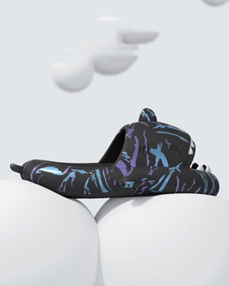 Cyberpunk Shark Slippers - Techwear Official