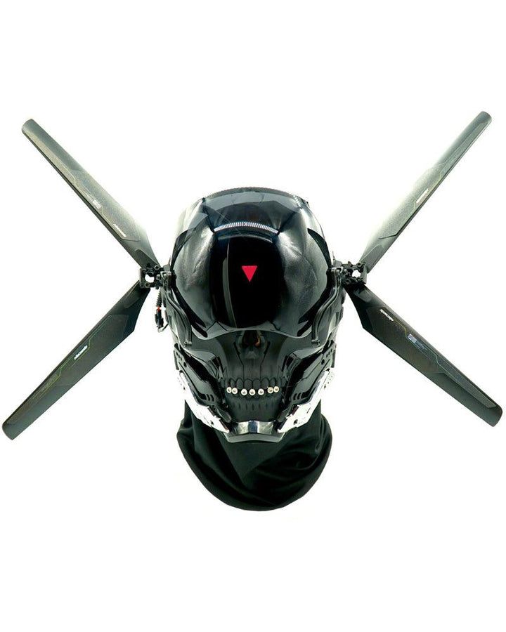 Cyberpunk Helmet Mask Cyberpunk Futuristic Punk Mecha Skull Head  Mask-TacticalXmen