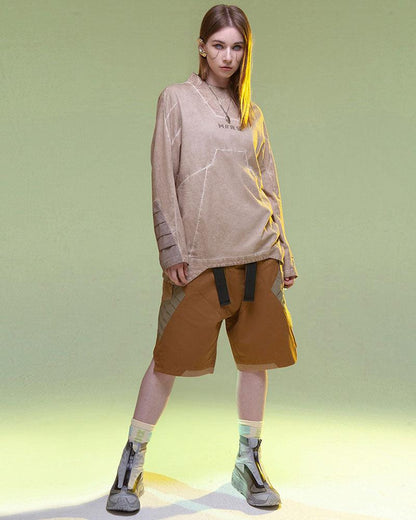 Cyberpunk Street Fist Power Multi-pockets Shorts - Techwear Official