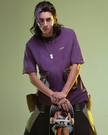 Techwear T-shirts,japanese techwear,Functional Tee,techwear style,cyberpunk tee,cyberpunk graphic tee,cyberpunk outfits,cyberpunk 2077 outfits,techwear cyberpunk outfits male,cyberpunk clothing,cyberpunk clothing style,cyberpunk inspired clothing,futuristic cyberpunk clothing,men&