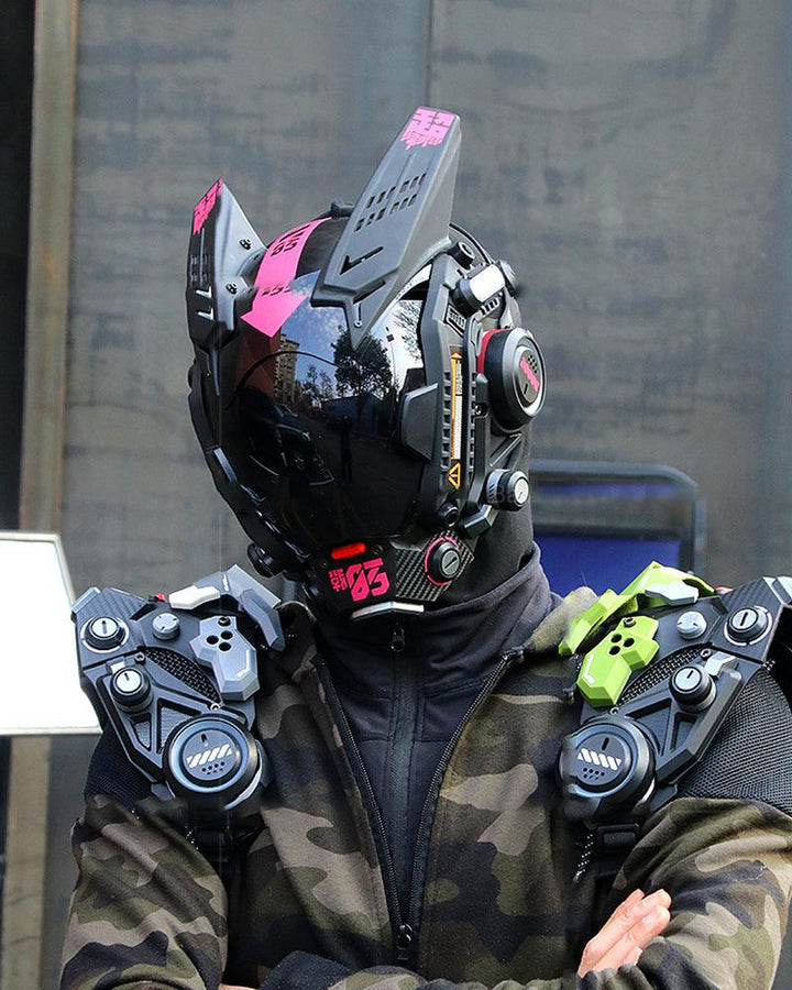 Cyberpunk Warrior Mask - Techwear Official
