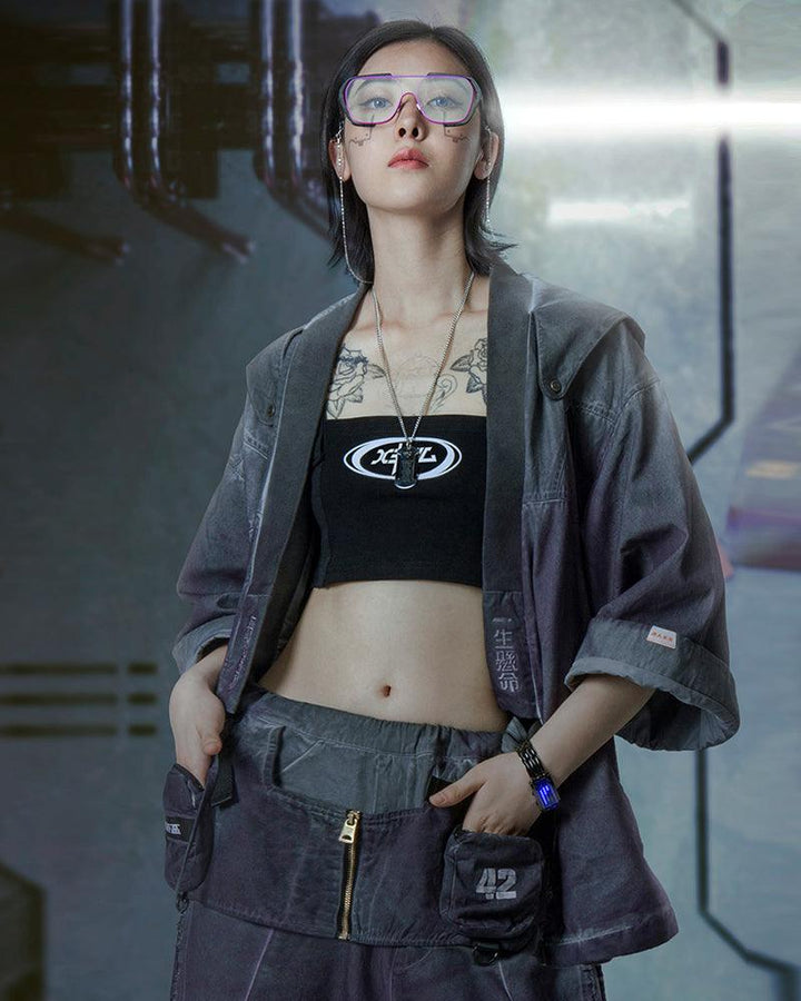 Cyberpunk Yaksha Samurai Jacket - Techwear Official
