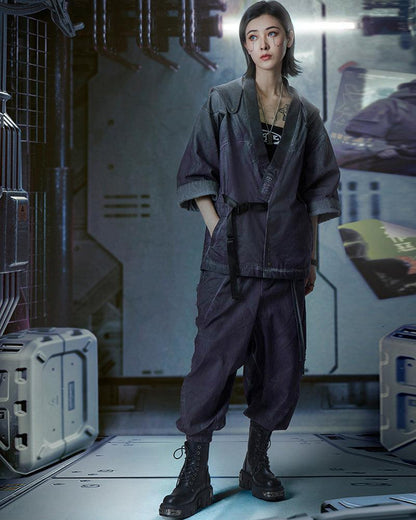 Cyberpunk Yaksha Samurai Jacket - Techwear Official