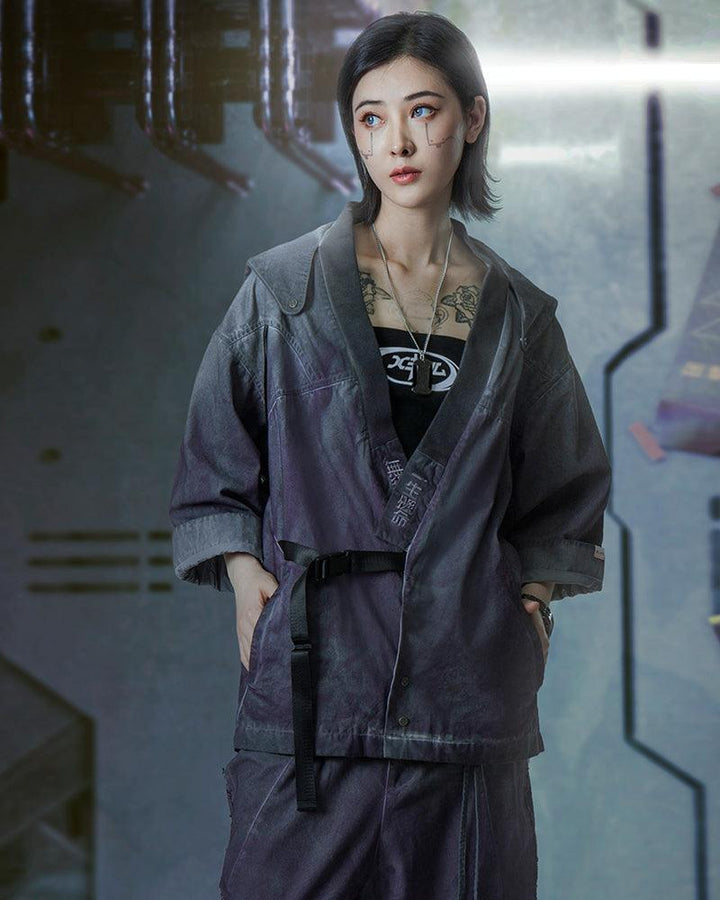 Cyberpunk Yaksha Samurai Jacket - Techwear Official