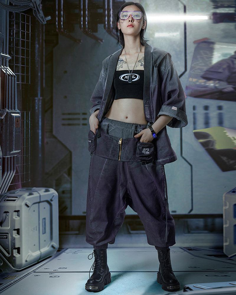 Cyberpunk Yaksha Samurai Pants - Techwear Official