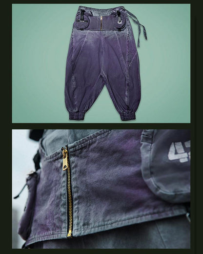 Cyberpunk Yaksha Samurai Pants - Techwear Official