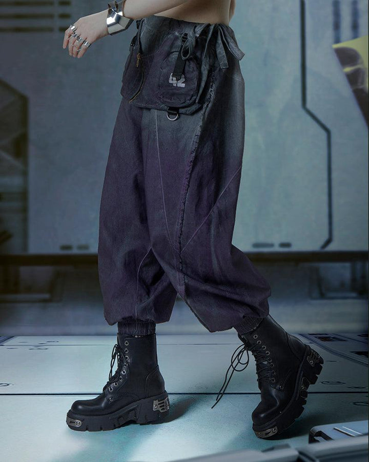 Cyberpunk Yaksha Samurai Pants - Techwear Official