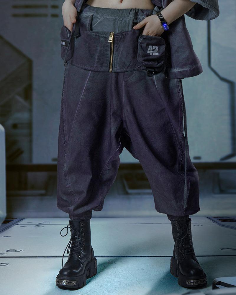 cyberpunk pants,denim cargo pants,ninja pants,ninja cargo pants,baggy ninja pants,black ninja pants,cyberpunk outfits,cyberpunk 2077 outfits,techwear cyberpunk outfits male,cyberpunk clothing,cyberpunk clothing style,cyberpunk inspired clothing,futuristic cyberpunk clothing,men&