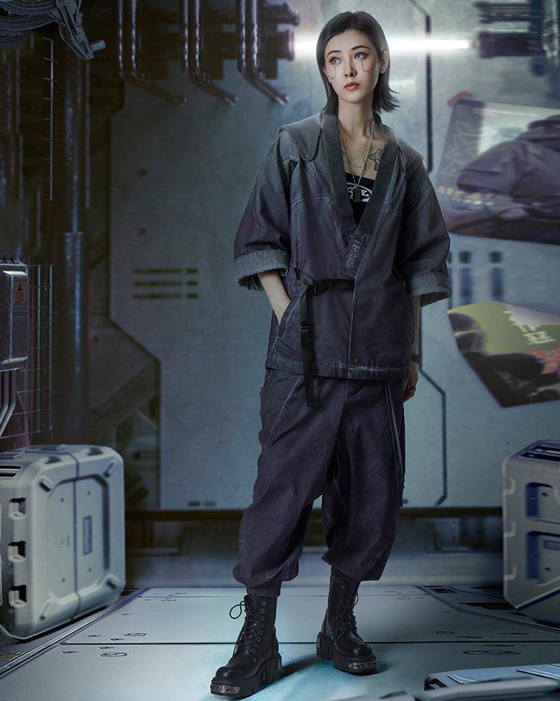 Cyberpunk Yaksha Samurai Pants - Techwear Official