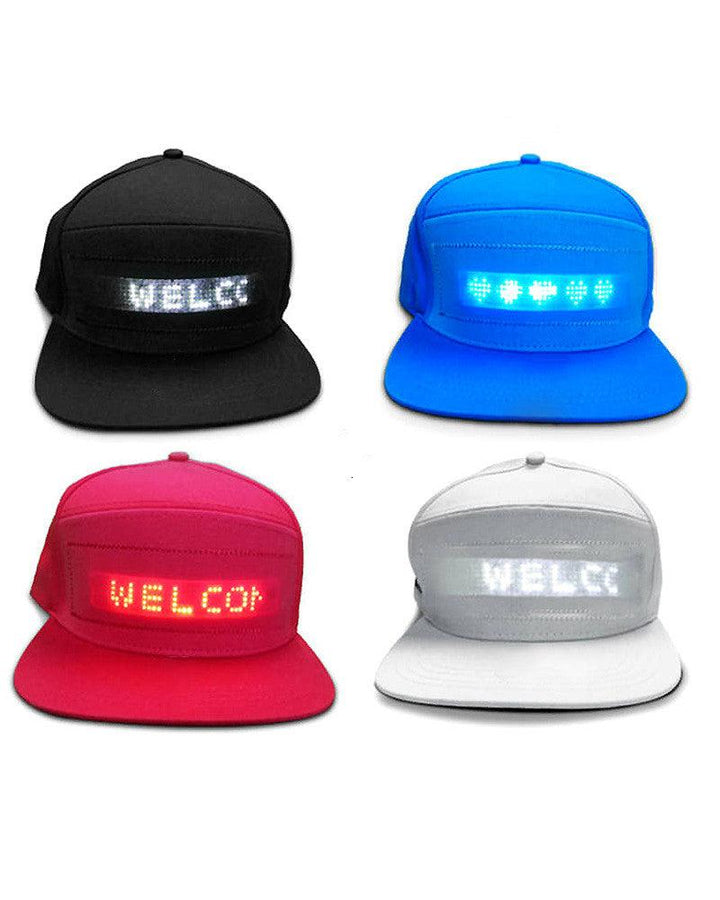Dance Miracle Cyberpunk Luminous Cap ( Customizable Text And Image Available) - Techwear Official