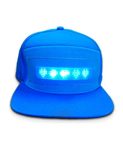 Dance Miracle Cyberpunk Luminous Cap ( Customizable Text And Image Available) - Techwear Official
