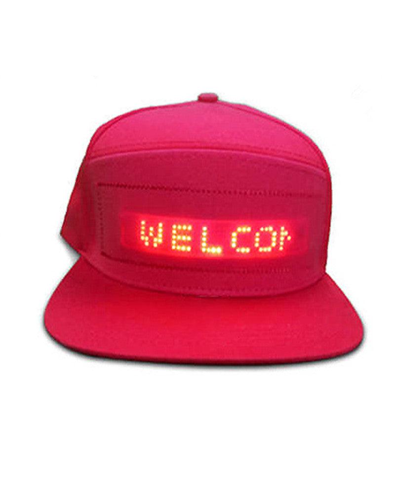 Dance Miracle Cyberpunk Luminous Cap ( Customizable Text And Image Available) - Techwear Official