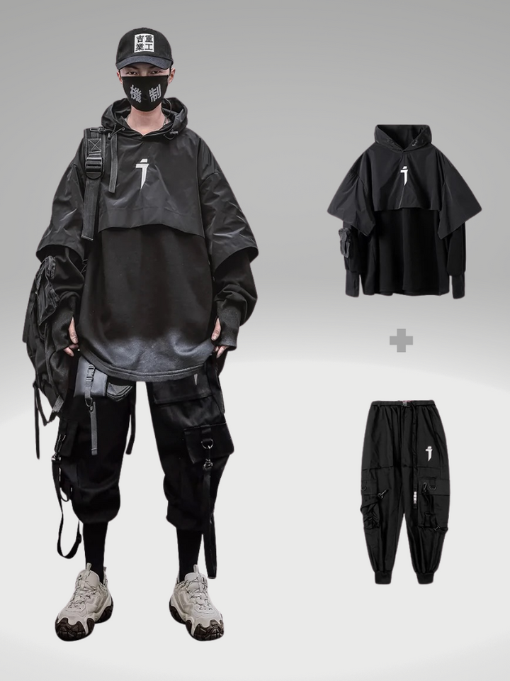 techwear hoodie,cyberpunk techwear hoodie,japanese techwear hoodie,cyberpunk hoodie,samurai hoodie,ninja hoodie,black hoodie,skull hoodie,cool hoodie,japanese hoodie,motorcycle hoodie,hoodie design ideas,ghost hoodie,streetwear hoodie,hoodie with mask,techwear,affordable techwear,techwear fashion,Japanese techwear,techwear outfits,futuristic clothing,cyberpunk clothing,cyberpunk techwear,cyberpunk fashion