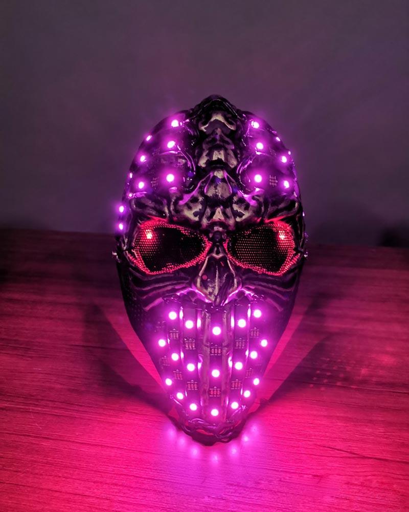 Debut Your Party Skull Cyberpunk Mask - Techwear Official