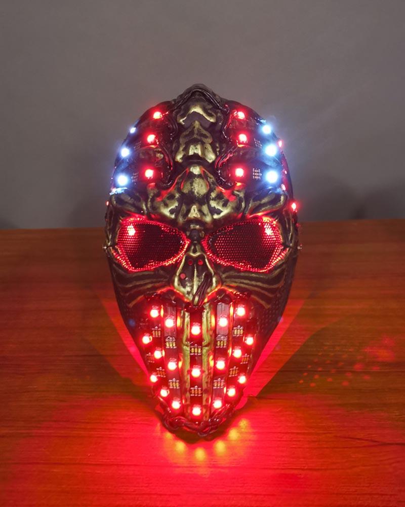 Debut Your Party Skull Cyberpunk Mask - Techwear Official