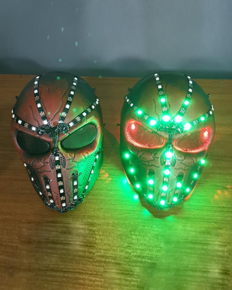 Debut Your Party Skull Cyberpunk Mask - Techwear Official