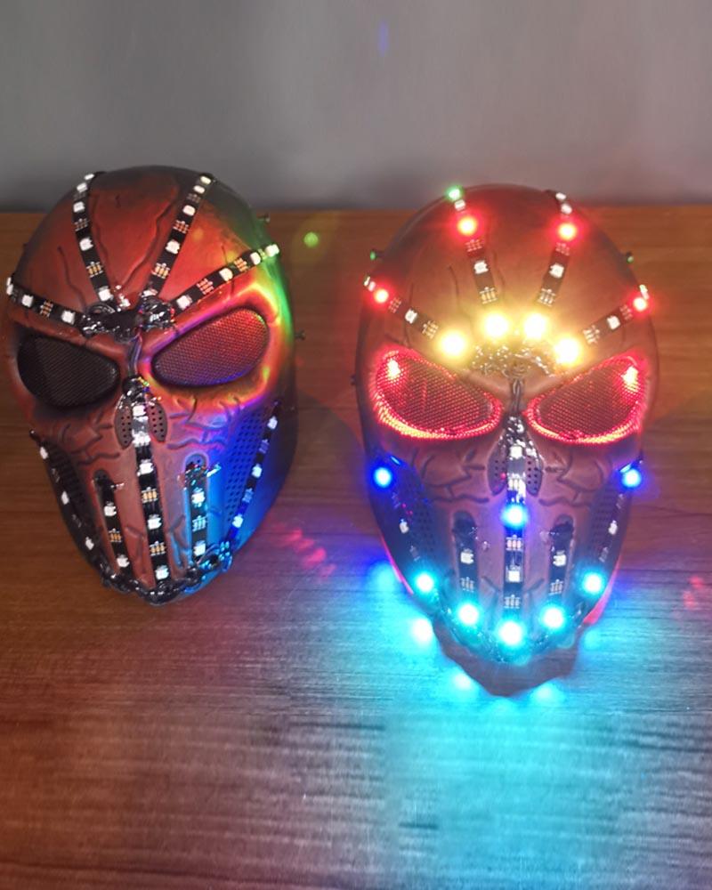 Debut Your Party Skull Cyberpunk Mask - Techwear Official