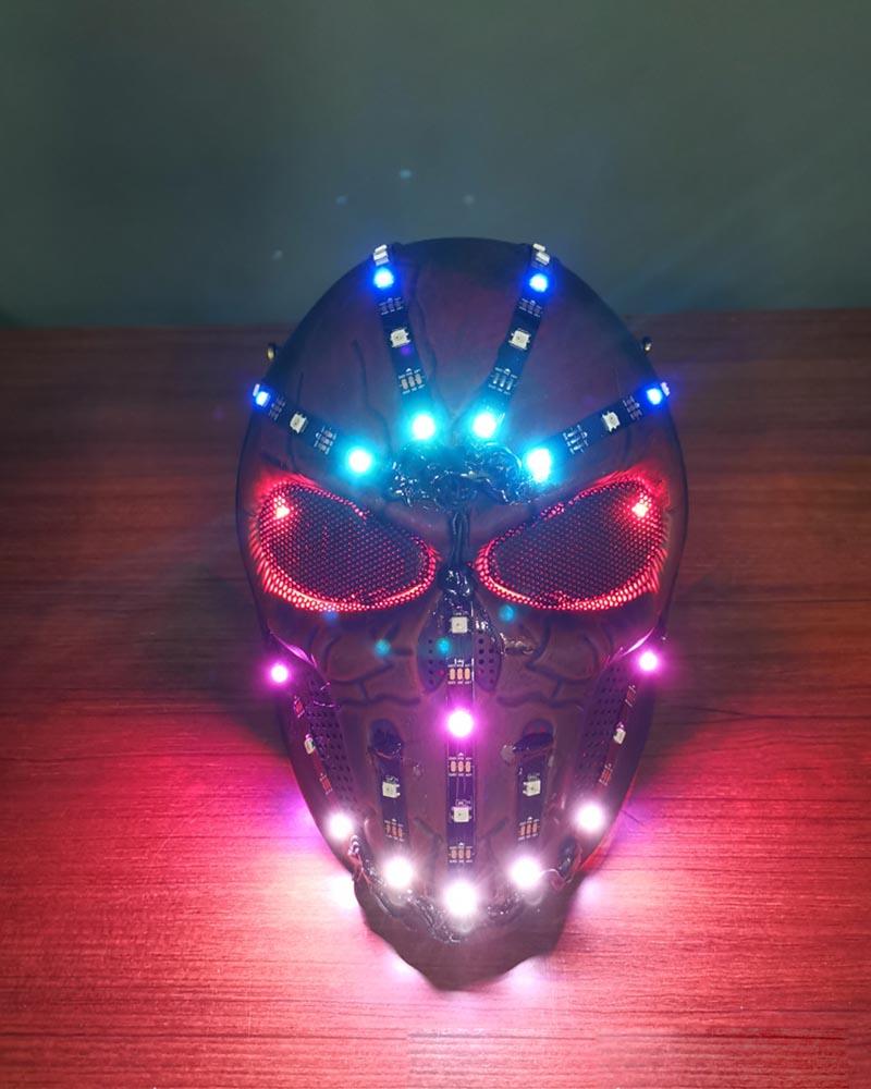 Debut Your Party Skull Cyberpunk Mask - Techwear Official