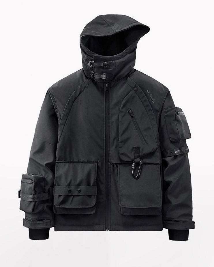 Techwear Multi-pocket Cargo Winter Jacket – Techwear Official